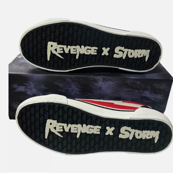 Revenge x Storm Volume 2 Red & Black Low Top Shoes - Picture 3 of 3